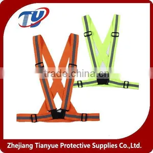 Reflective Running Vest Belt For Sports Motorcycle Riders thumbnail-2