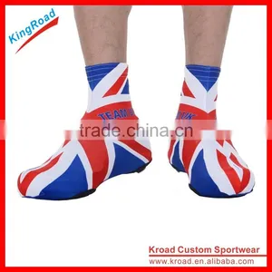 2016 Custom Full Sublimation Printed Cycling Shoe Cover With Flag Designs thumbnail-4
