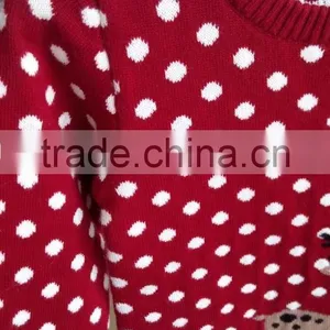 Fashion Winter Long Sleeve Knitted Sweaters Design For Kids(BKNB010) thumbnail-5
