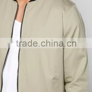 Custom Long Sleeves Mens Zipper-up Winter Thick Jersey Jackets thumbnail-3