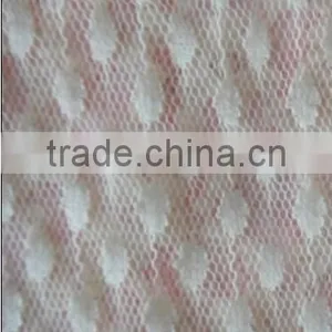 R&H Best Quality Heavy African Lace Fabric Elastic Tulle Fabric 100% Cotton Nigeria Cord Lace thumbnail-5