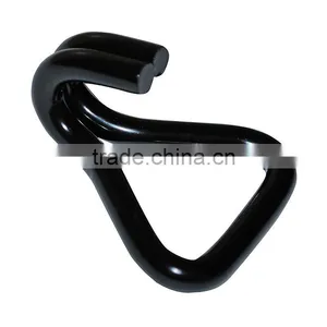2" Heavy Duty Wire Hook - BLACK thumbnail-1