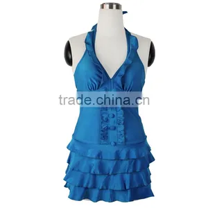 Wholesale Custom Design Your Own Women One-piece Swimsuit thumbnail-5