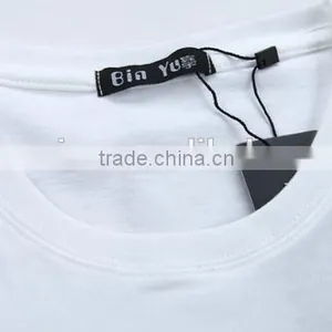 Top Quality Start Design Wholesale White 100% Cotton T Shirts For Men thumbnail-6