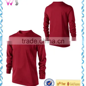 Long Sleeve Men's Sportswear Polyester Jersey Hot Sale Cheap Men's Long Sleeve Blank Polo Shirts for Sports thumbnail-1