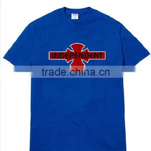 Sky Blue Hand Feel Good Tee Shirt Custom t Shirt Company thumbnail-1