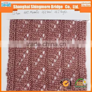 China Fancy Knitting Yarn Supplier Best Selling Metallic Wool Blended Yarn, Air Yarn for Hand Knitting thumbnail-5