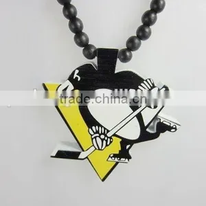 Cheap Price Custom Eagle Good Wood Acrylic Necklace thumbnail-1