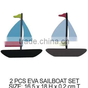 CRAFT FOR KID (S486) 2 PCS EVA SAILBOAT SET thumbnail-1