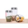 Clear Glass Tea Jars With Metal Lid thumbnail-1