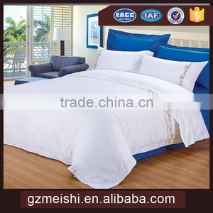5 Star Luxury Wholesale 100% Cotton Bed Sheet Comforter Set Hotel Duvet Cover Set thumbnail-1
