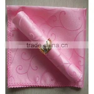 Light Color Folding Design Jacquard Table Napkin thumbnail-5