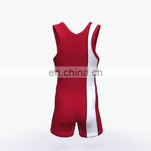 Cheap Custom Sublimation Wrestling Singlets for Sale thumbnail-4