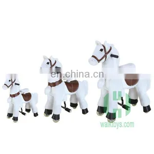 2017 Hot Sale Plush Machanical Riding Horse,playful Plush Rocking Horse for Kids thumbnail-4