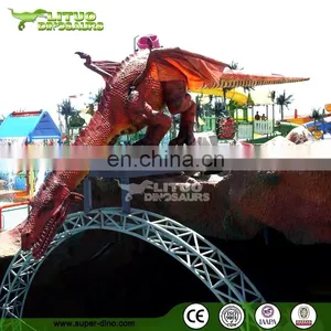 Theme Park Robotic Dragon Models for Sale thumbnail-1