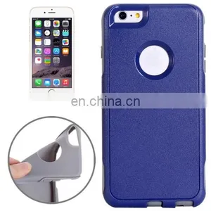 Plastic Shell + TPU Combination Case for IPhone 6 Plus thumbnail-1