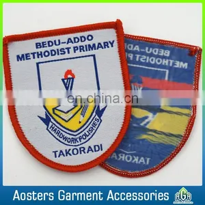 Custom Small Iron on Designer Woven Patches for Jeans thumbnail-4