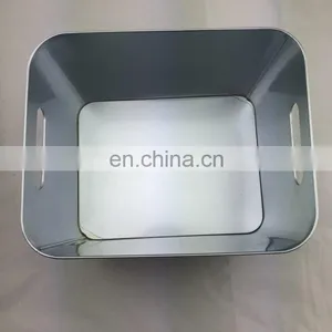 Customized Design Logo Tin Beer Ice Bucket With 10L Capacity thumbnail-2