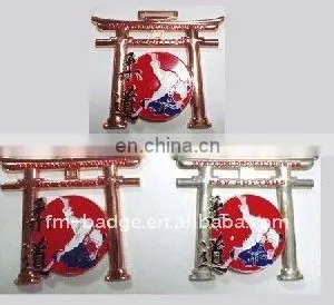 Judo Sports Medal 3Dsoft Enamel Medal With Ribbon thumbnail-1