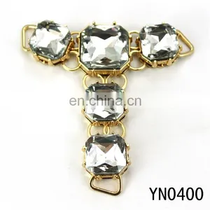 Classic Design Shoe Rhinestone Accessory Chains thumbnail-1