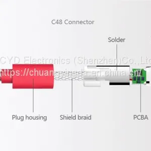Multi 8-pin USB 2.0 Nylon Braided Cable for IPhone 5S/6/6S Plus Charger and All IOS Systems Devices thumbnail-3