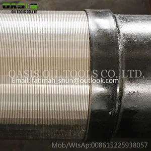 219mm Double Layer Wrapped Well Screens All-welded Square Slot Cylinder Screen thumbnail-3