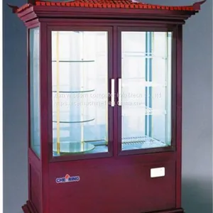 Red 60kg Countertop Display Chiller For Cafes Snack Bars thumbnail-1