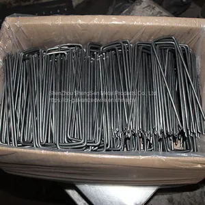 Black or Galvanized Garden Staple thumbnail-2