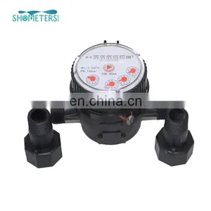 Screw Thread Public Type Single Jet LXDG Water Flow Meter With Lock Valve thumbnail-6