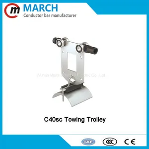 C32 Heavy Duty Festoon Crane Cable Trolley thumbnail-2