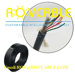 Coaxial RG59+18*26AWG Robot Cable Detection Pipeline Robot Cable for Pipeline Decontamination thumbnail-1