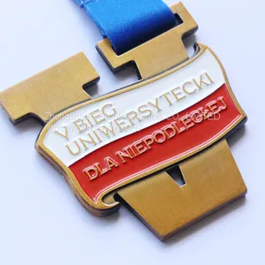 Manufacture Metal Paint Competition Medal Zinc Alloy Marathon Medal Games Medal Customization thumbnail-1