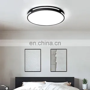 Ceiling Lamp Bedroom LED Ultra-thin Round Simple Modern Room Study Minimalist Creative Living Room Nordic Style Lamps thumbnail-2