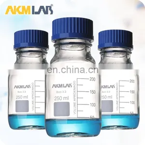 AKM LAB Amber Boro3.3 Glass 100ml Reagent Bottle thumbnail-4