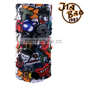Ski Motorcycle Biker Snowboard Seamless Neck Warmer Skull Tube Mask Bandana thumbnail-4