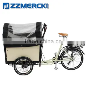 Electric Open Box Cargo Bike thumbnail-2