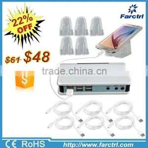 8 USB Ports Tablet PC Universal Charger Security Display Holder Stand With Alarm thumbnail-1
