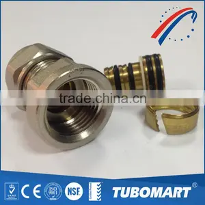 Profession Compression Coupling Demountable Brass Screw Fittings for PAP Pipes thumbnail-4