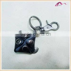 Specialized Custom Hign Quality Metal Eagle Leather Keychains For Men thumbnail-2