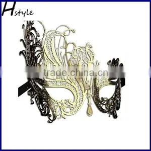 Top Grade Venetian Party Masks Masquerade Feather Masks For Sale(Red,Yollow,Blue,Green,Purple,Rose) SCM0040 thumbnail-1