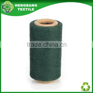 Blend Recycle Fabric Weaving Yarn Factory for Tent Green Colour HB282 China thumbnail-1