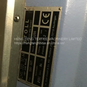 Stoll Flat Knitting Machine CMS 322TC E6.2 ST468 Year 2005 Good Condition thumbnail-2