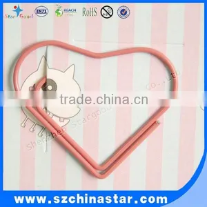 Wholesale Love Shaped Paper Clips With Beautiful PP Box Packing thumbnail-5