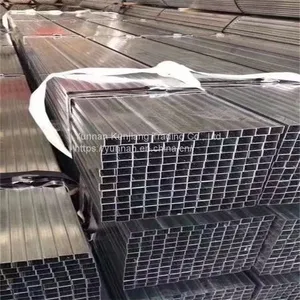 Yunnan Q235 Square Tube Wholesale Hot Dip Galvanized Square Tube 40 * 80 * 3 Square Tube Kunming Sales Square Tube thumbnail-2