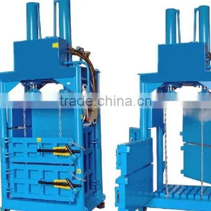 Waste Carton Paper ,plastic Pet Bottle Baler Machine / Hydraulic Full Automatic Baler Press Quality Choice Most Popular thumbnail-1