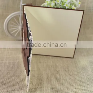 2016 New Fashion Design Customized Blue Invitation Wedding Cards thumbnail-5