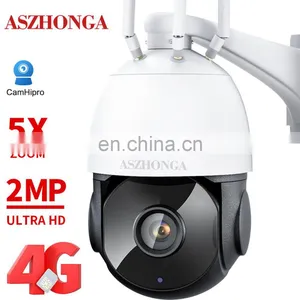 4GSIM CARD 2MP Wireless Security IP Network Camera 5X Zoom HD PTZ Outdoor Home Surveillance Dome Cam CCTV 50M IR Night Vision thumbnail-2