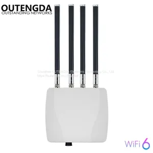 802.11AX WIFI6 3600Mbps Outdoor Wieless Access Point Dual Band 2.4&5.8GHz Outdoor POE Router For Farm Outdoor IP67 Waterproof AP Router thumbnail-1