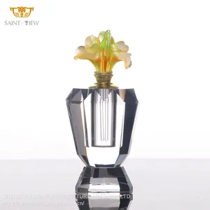 Custom Customize OEM ODM Aromatherapy Unique Fancy Mini 10ml 20ml 15ml Glass Crystal Perfume Bottle thumbnail-2
