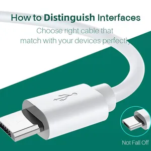 Wholesale New Hot Selling Micro Usb Cable Data And Cable Usb Micro Usb Charging Transmission for Cellphone thumbnail-4